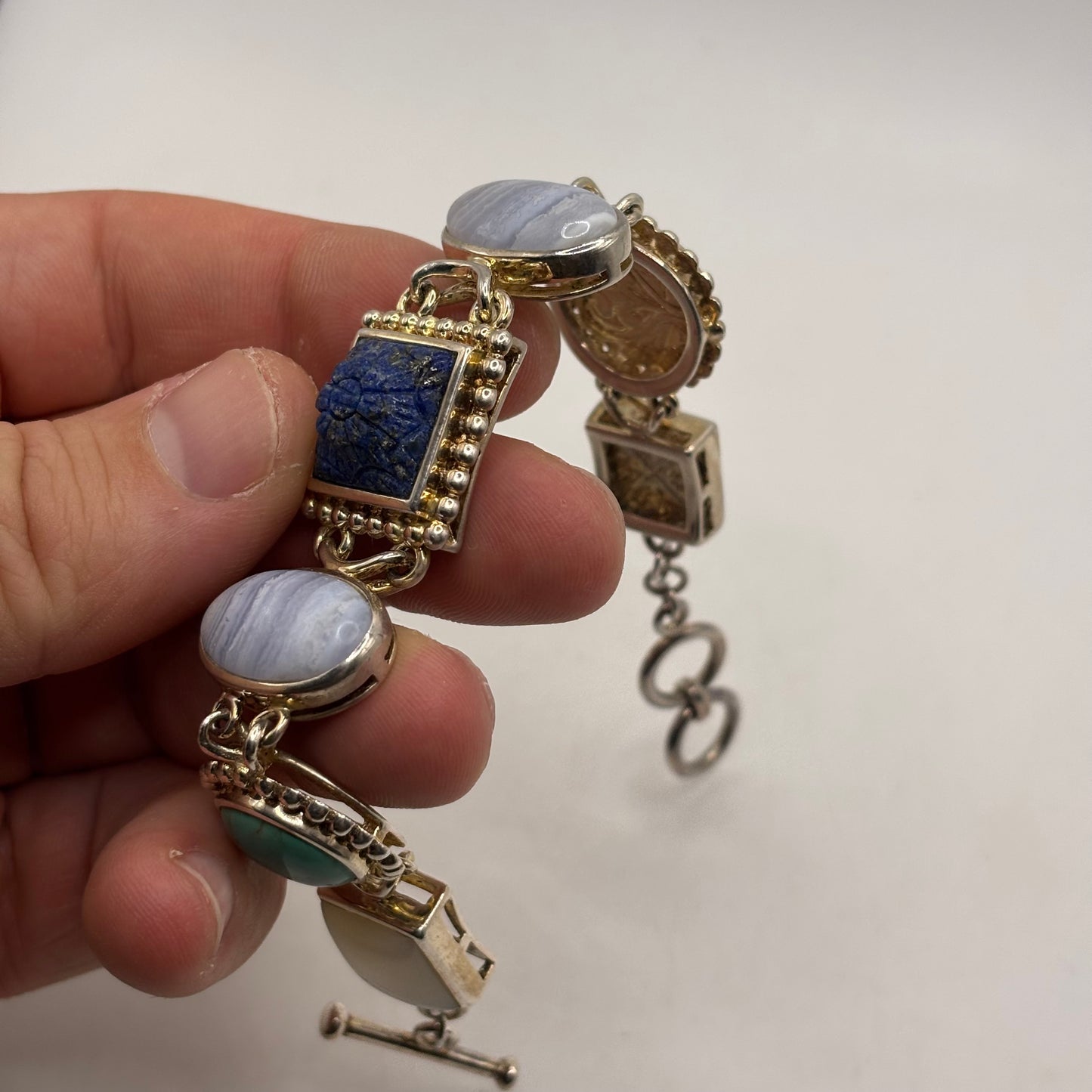 Silver 7.5-8” Whitney Kelly Multistone Bracelet