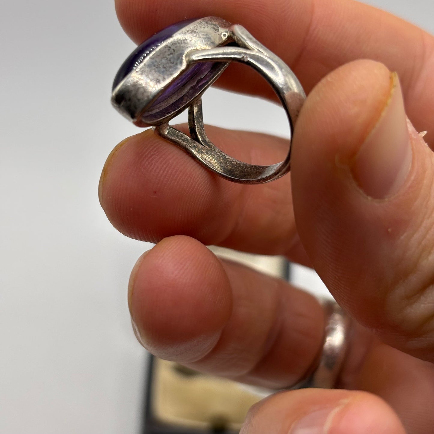 Silver Amethyst Ring