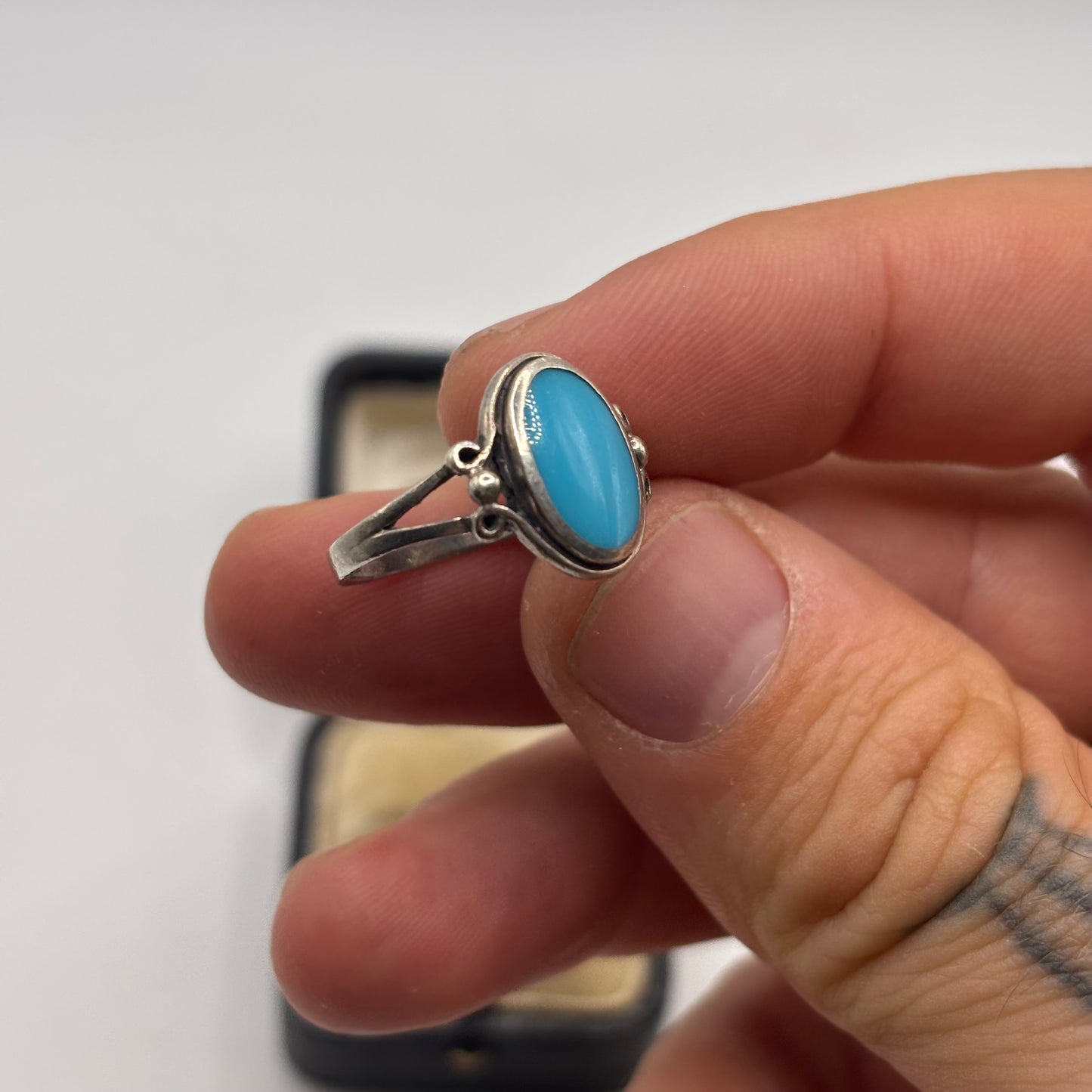 Silver Turquoise Ring