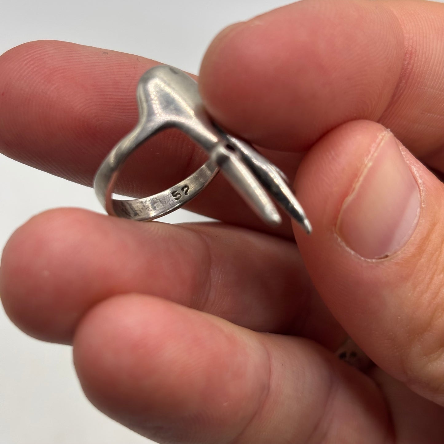 Silver Hand Ring (K)