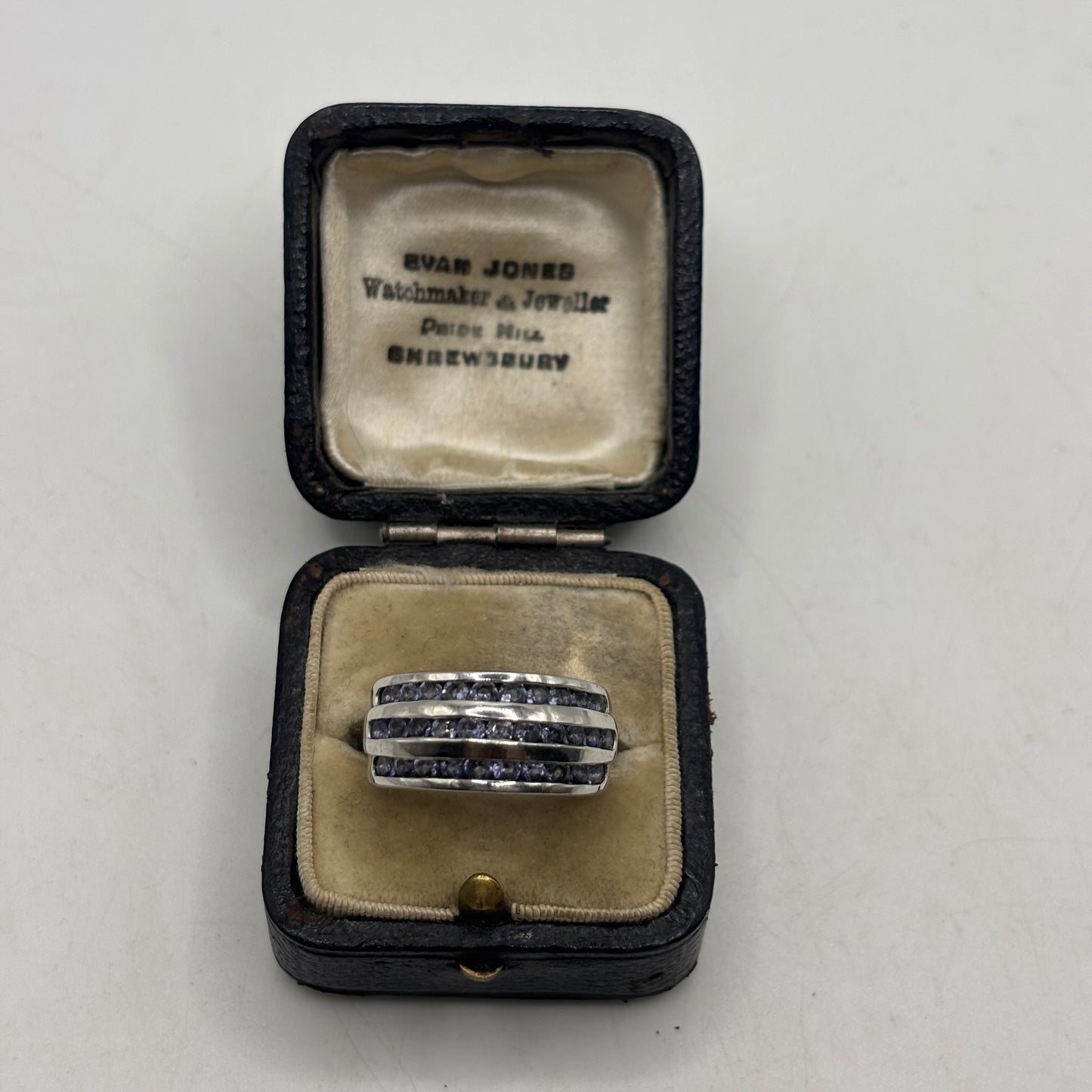 Silver Tanzanite Ring (P)
