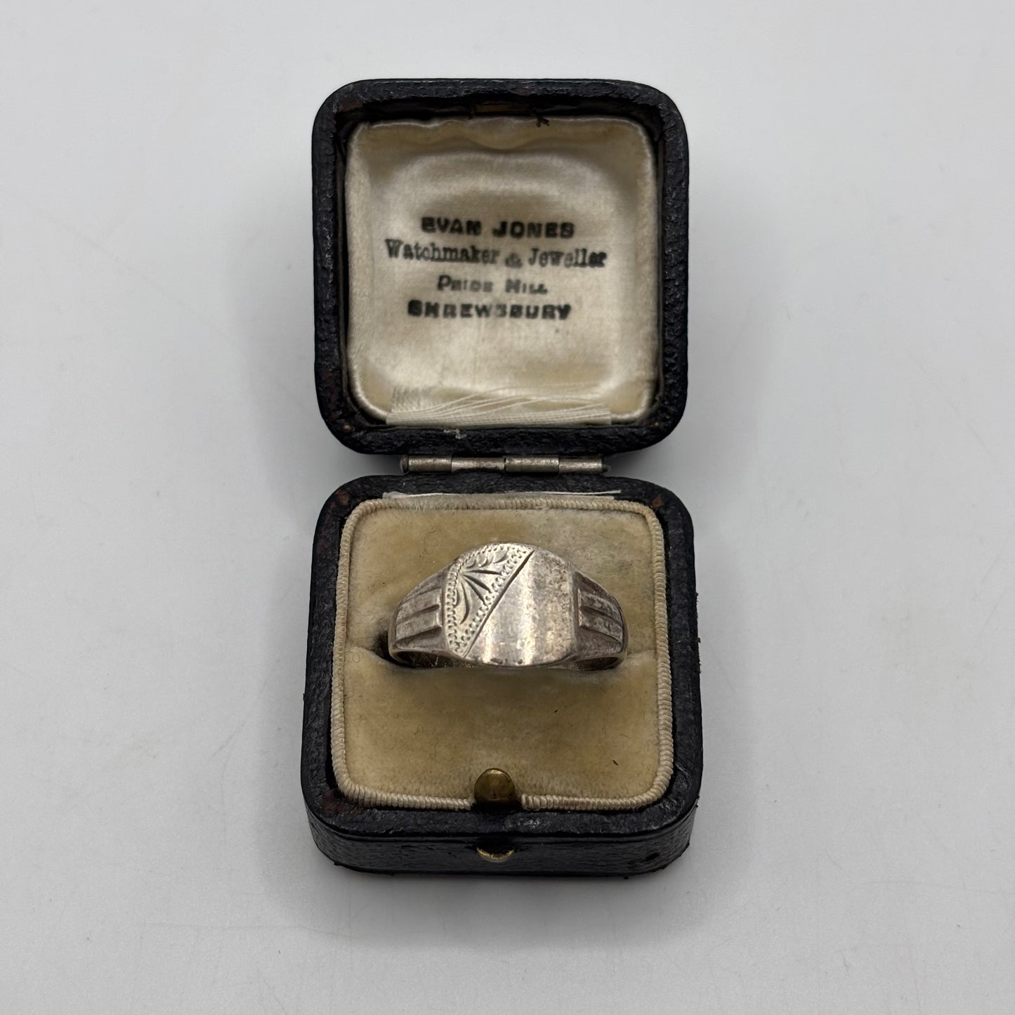 Silver Vintage Signet Ring