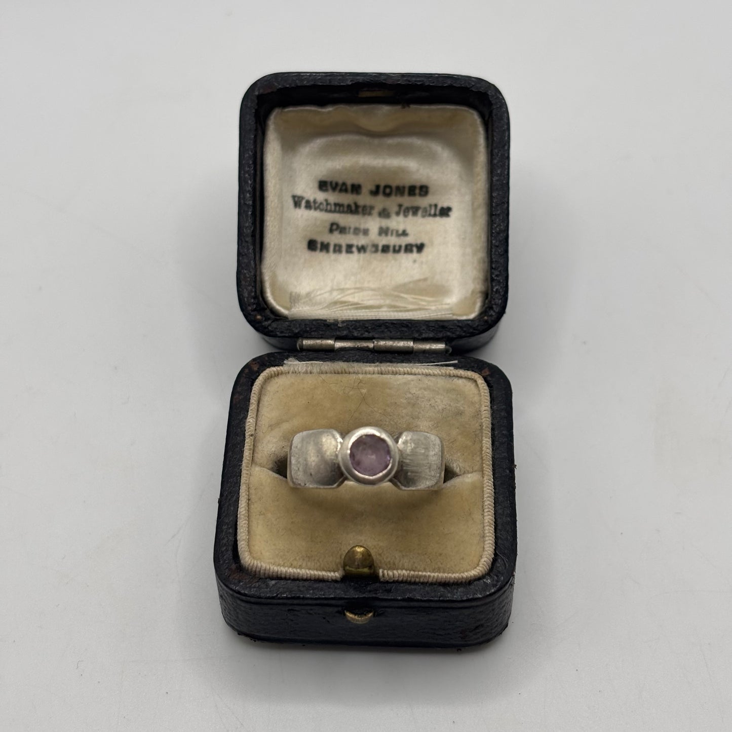 Silver Amethyst Ring