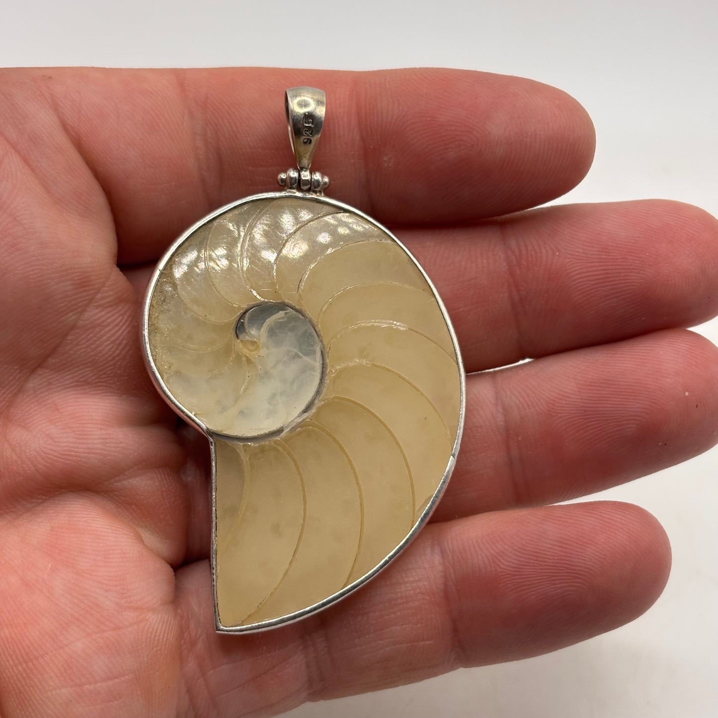 Silver Shell Pendant