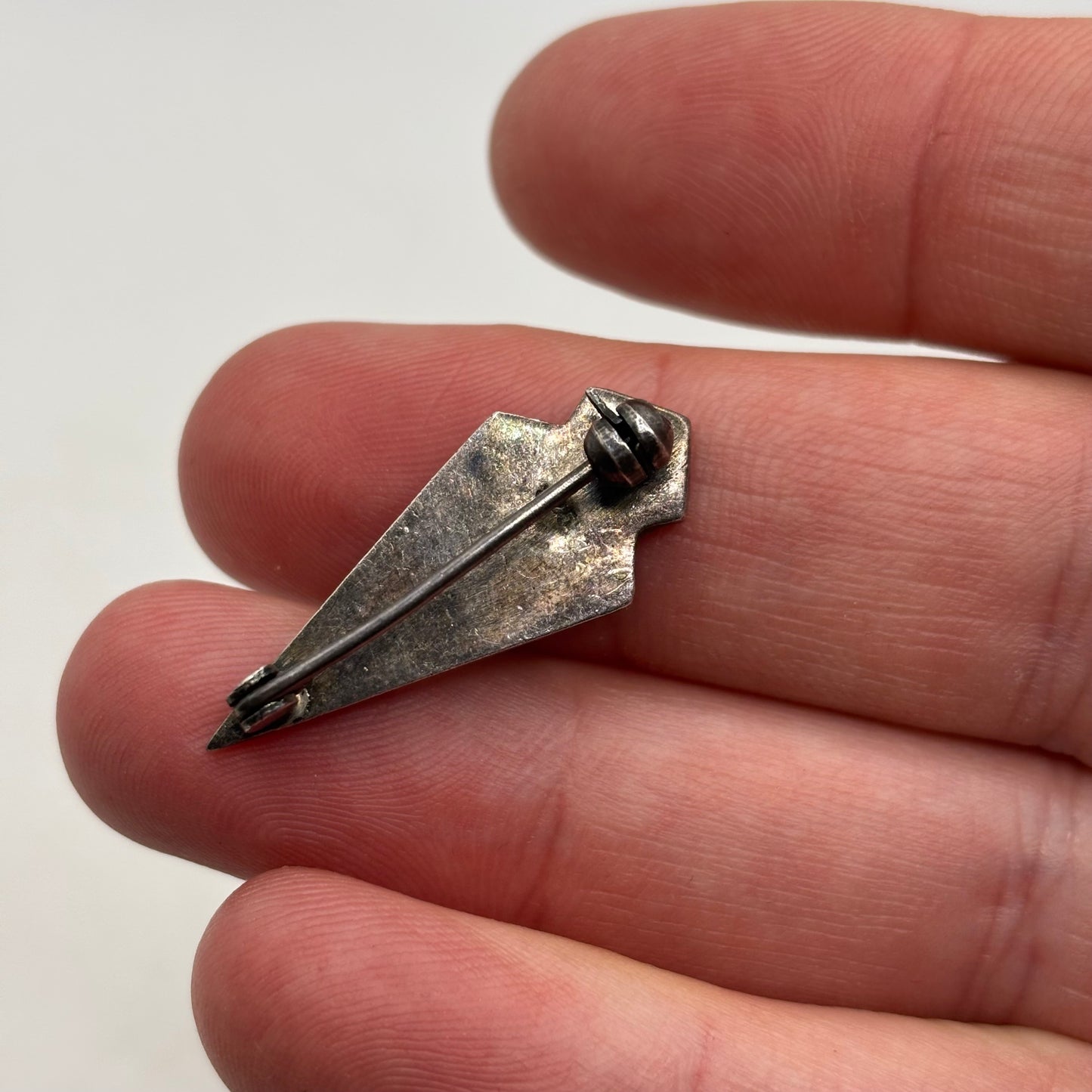 Silver Art Deco Style Brooch