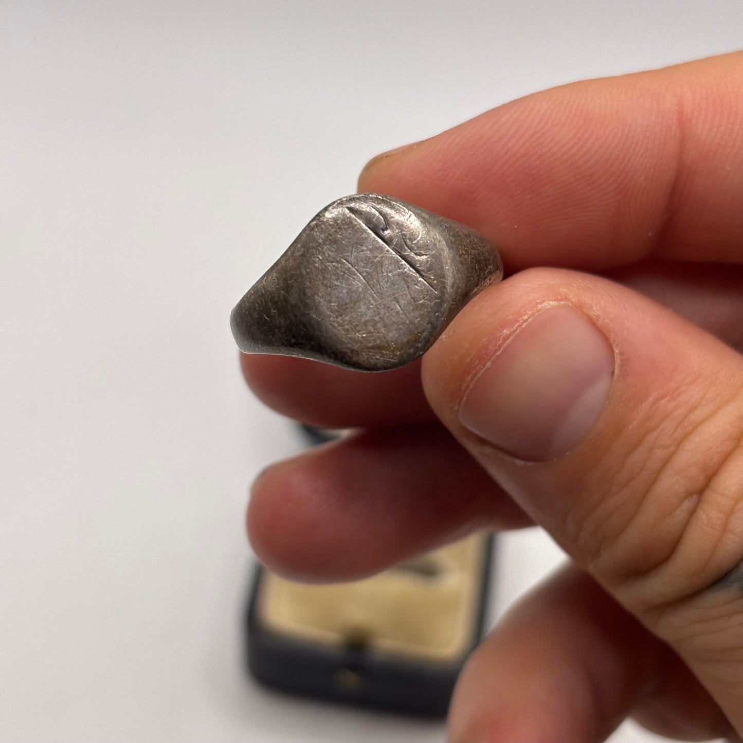 Silver Vintage Signet Ring