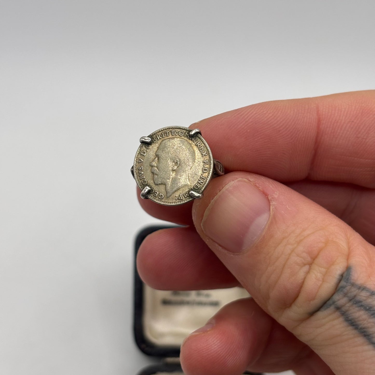 Silver Coin Ring