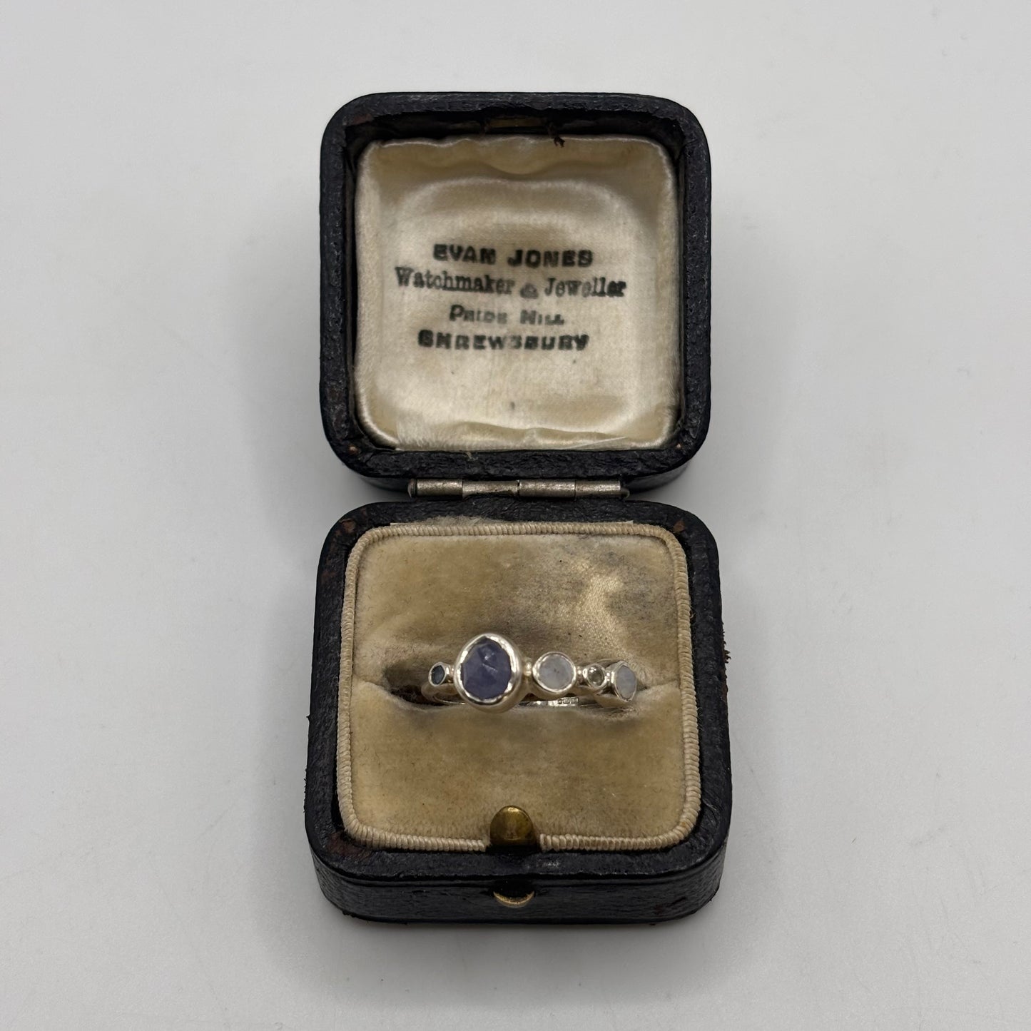 Silver Monica Vinader Ring (L)