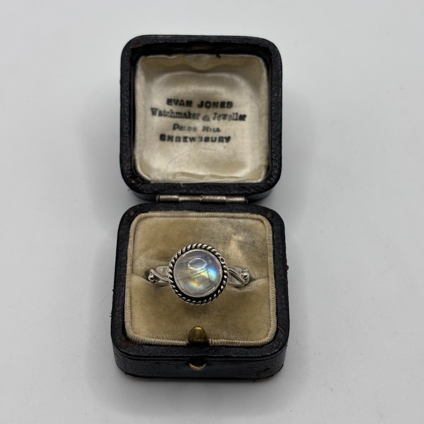 Silver Moonstone Ring (O)