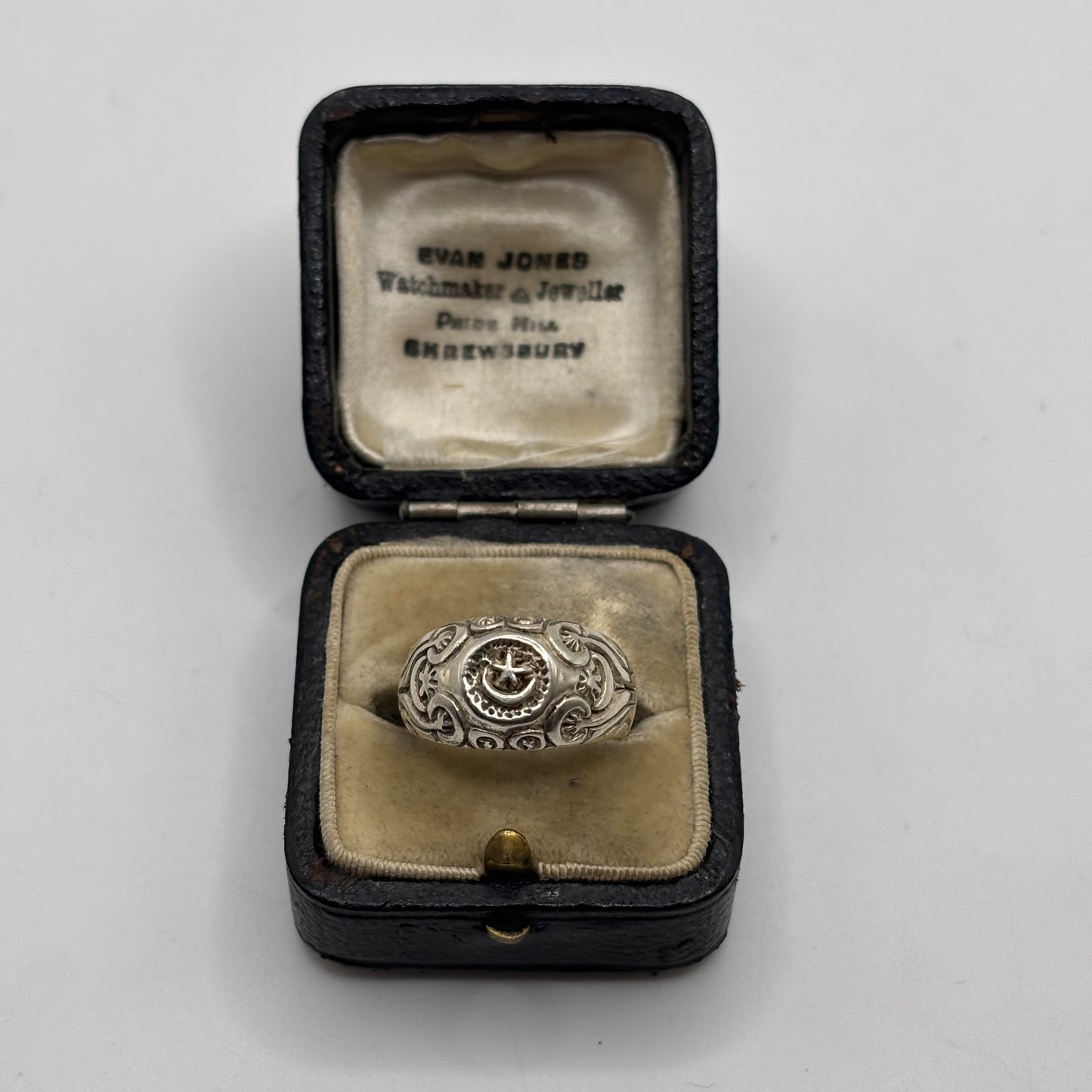 Silver Dixi Band Ring (M)