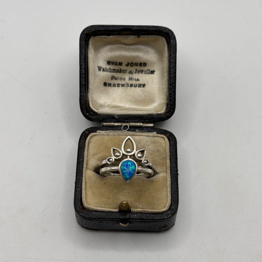 Silver Opalite Ring