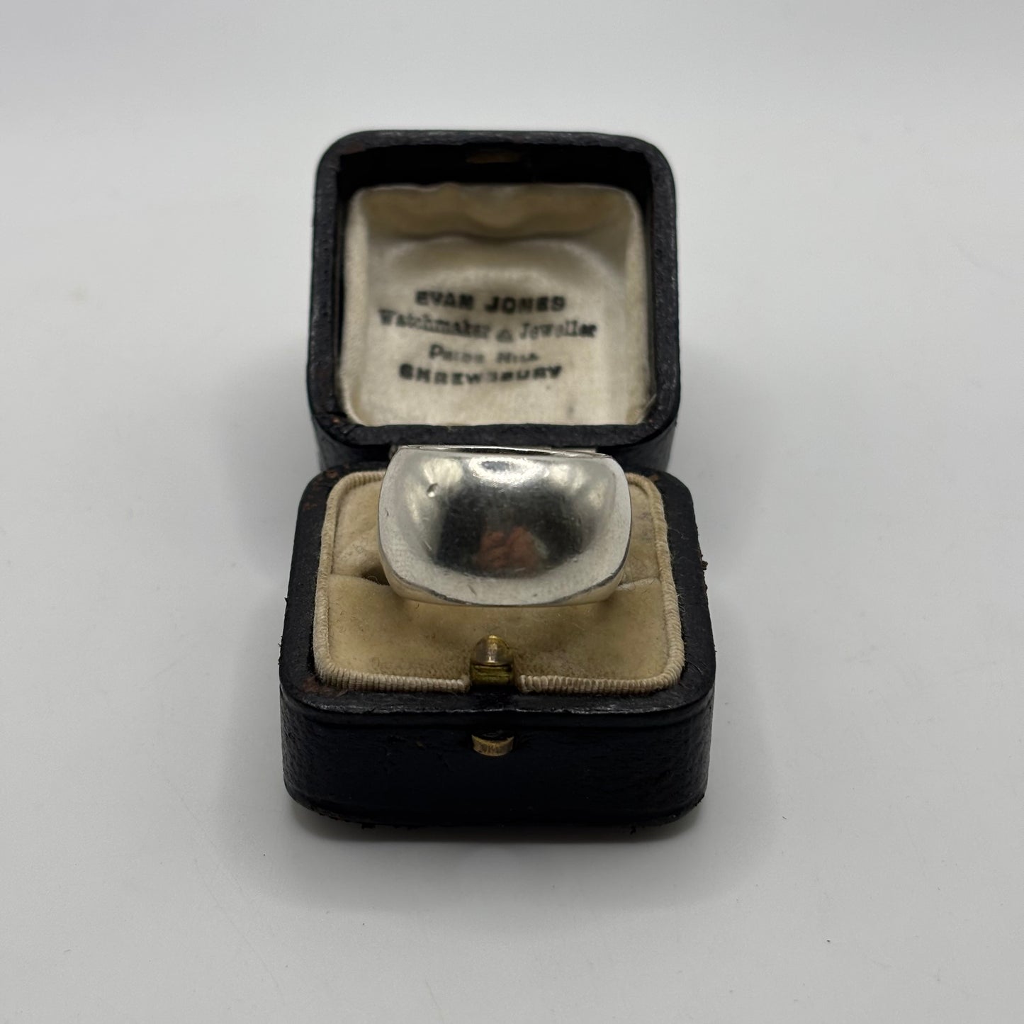 Silver Heavy Tilly Sveaas Band Ring (L)