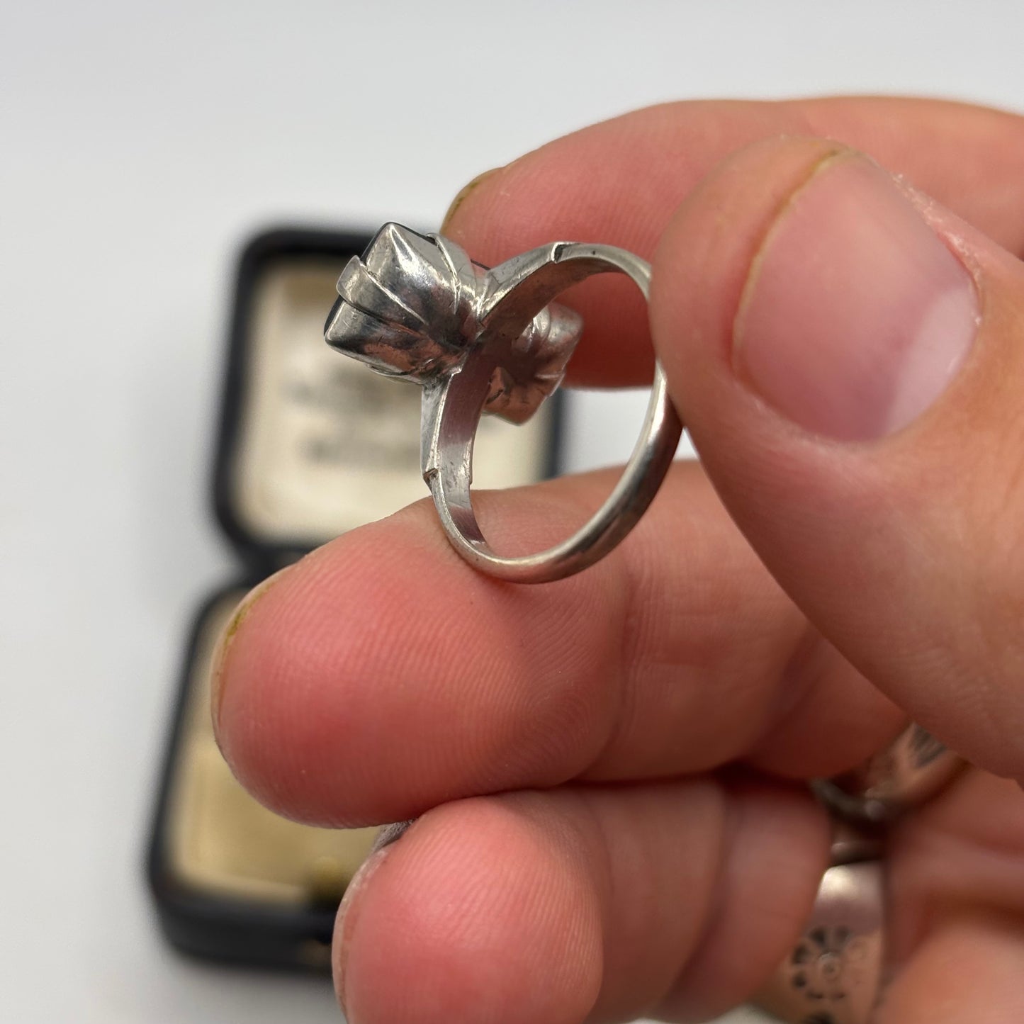 Silver Vintage Wedgewood Ring (M)