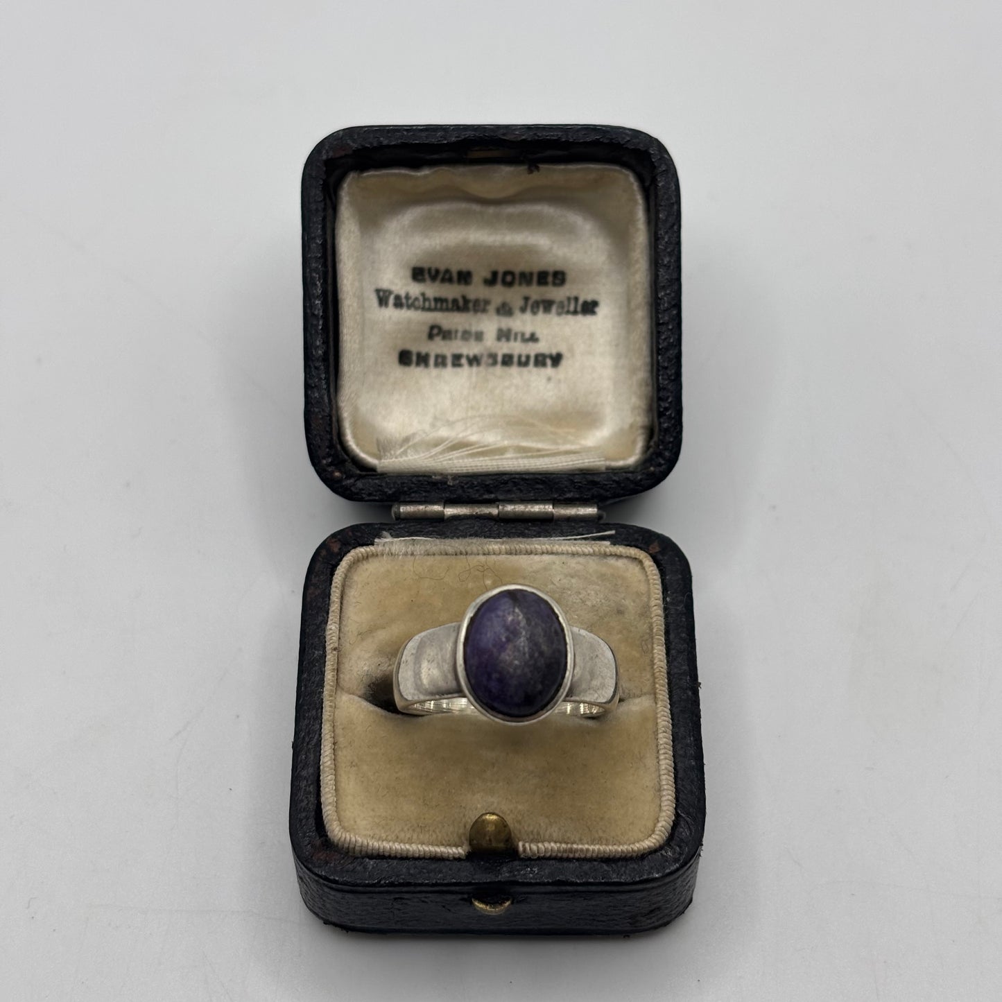 Silver Lapis Ring