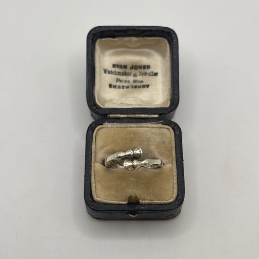 Silver Horse Foot Ring