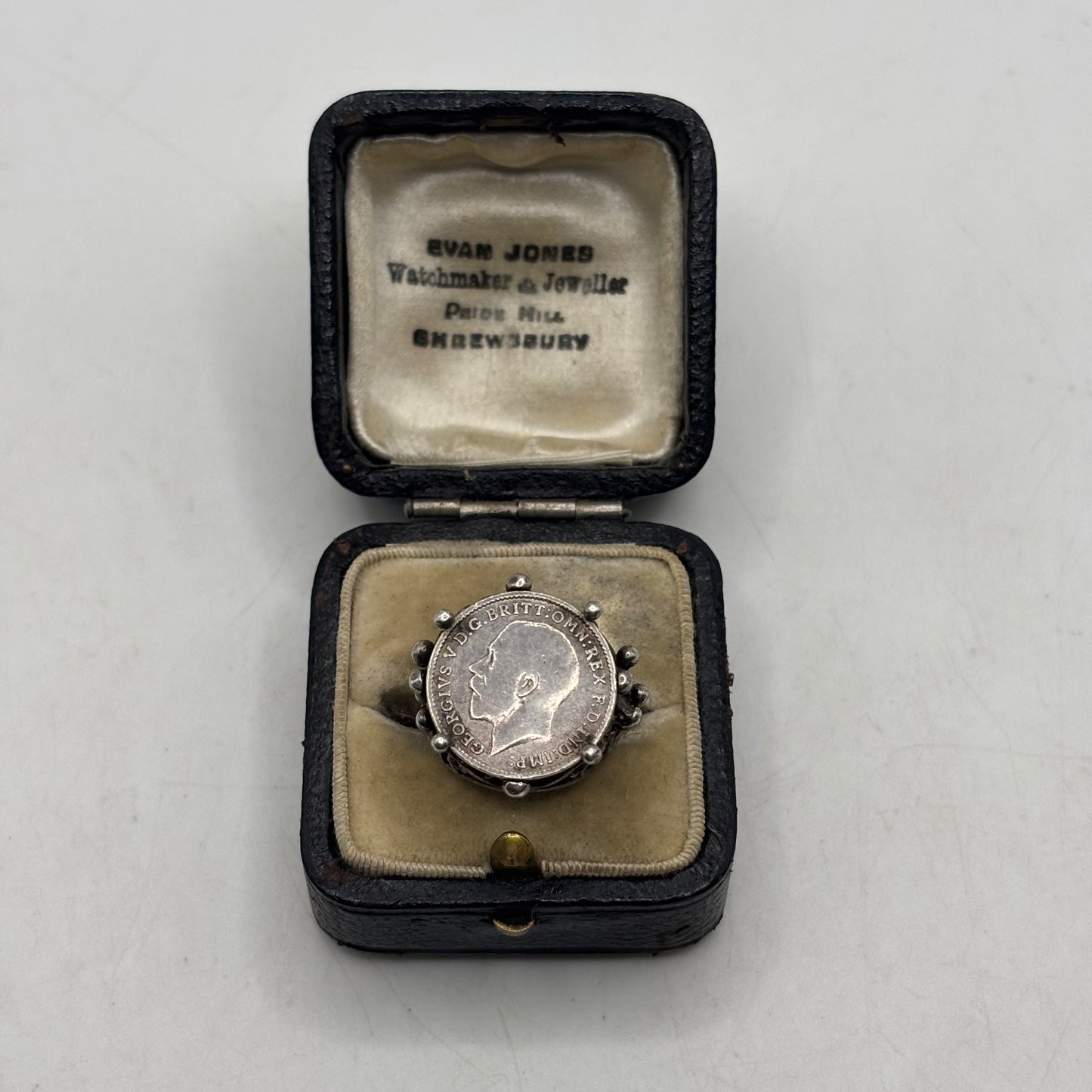 Silver “1916” Coin Ring (M)