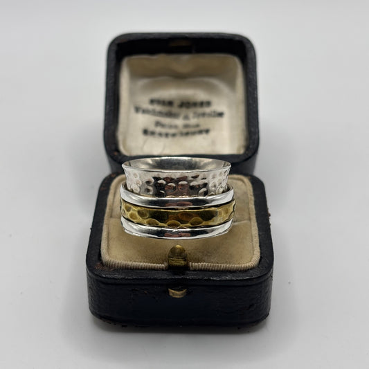 Silver Heavy Spinner Ring (T)