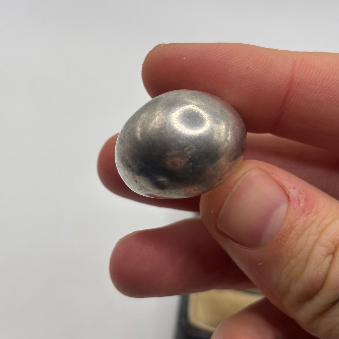 Silver Chunky Dome Ring