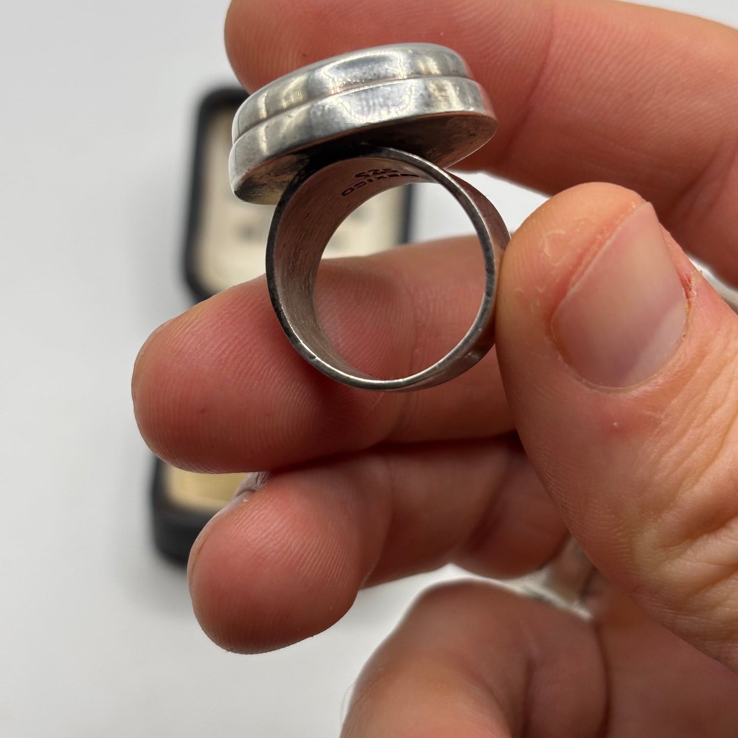 Silver Heavy Mexican Ring