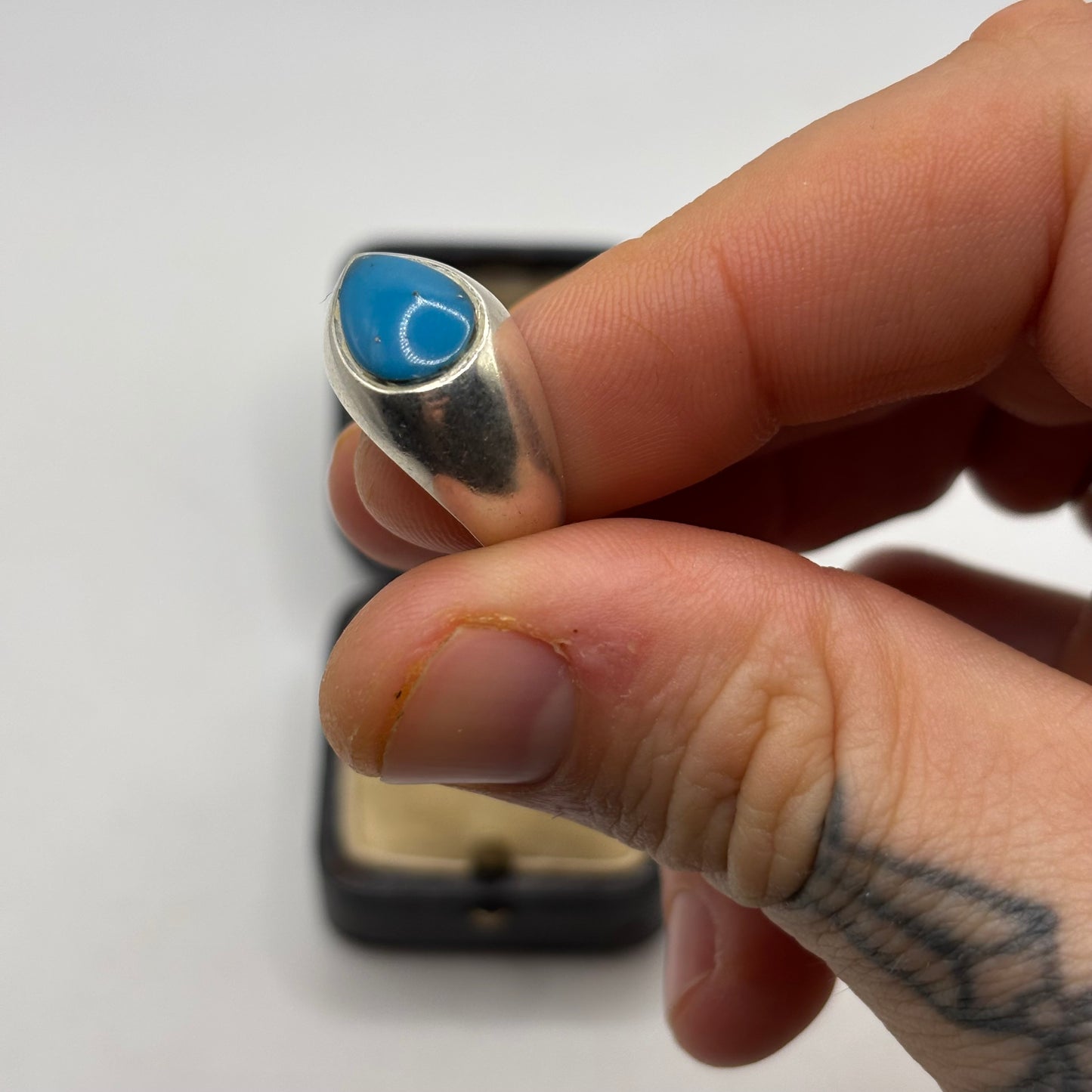 Silver Turquoise Ring