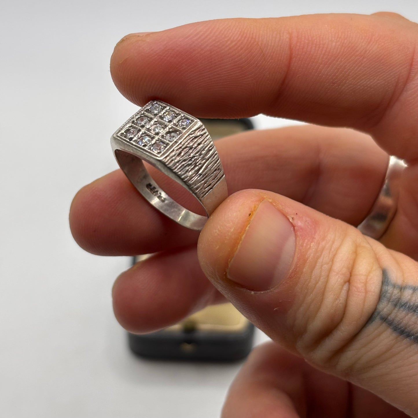 Silver Vintage Signet Ring