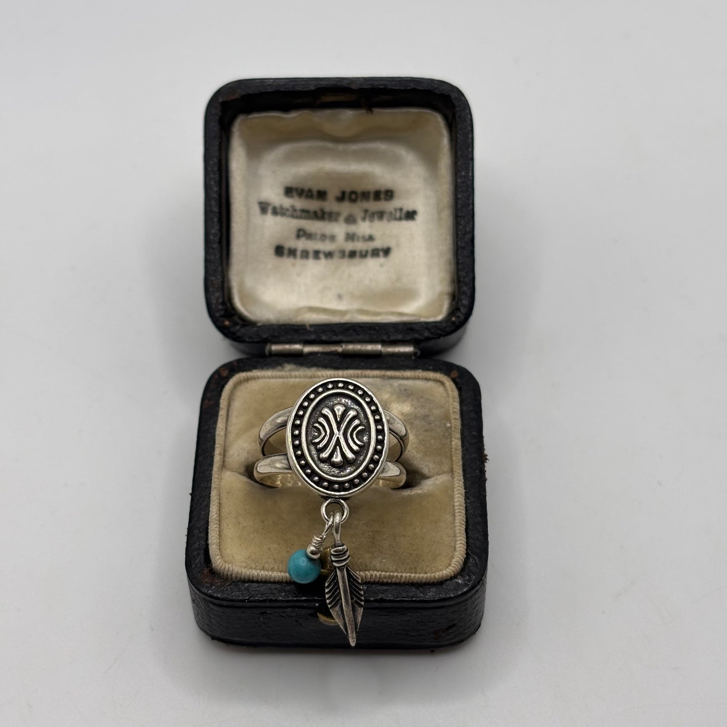 Silver Native American Ring (N)