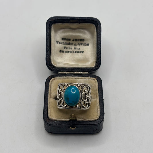 Silver Turquoise Ring