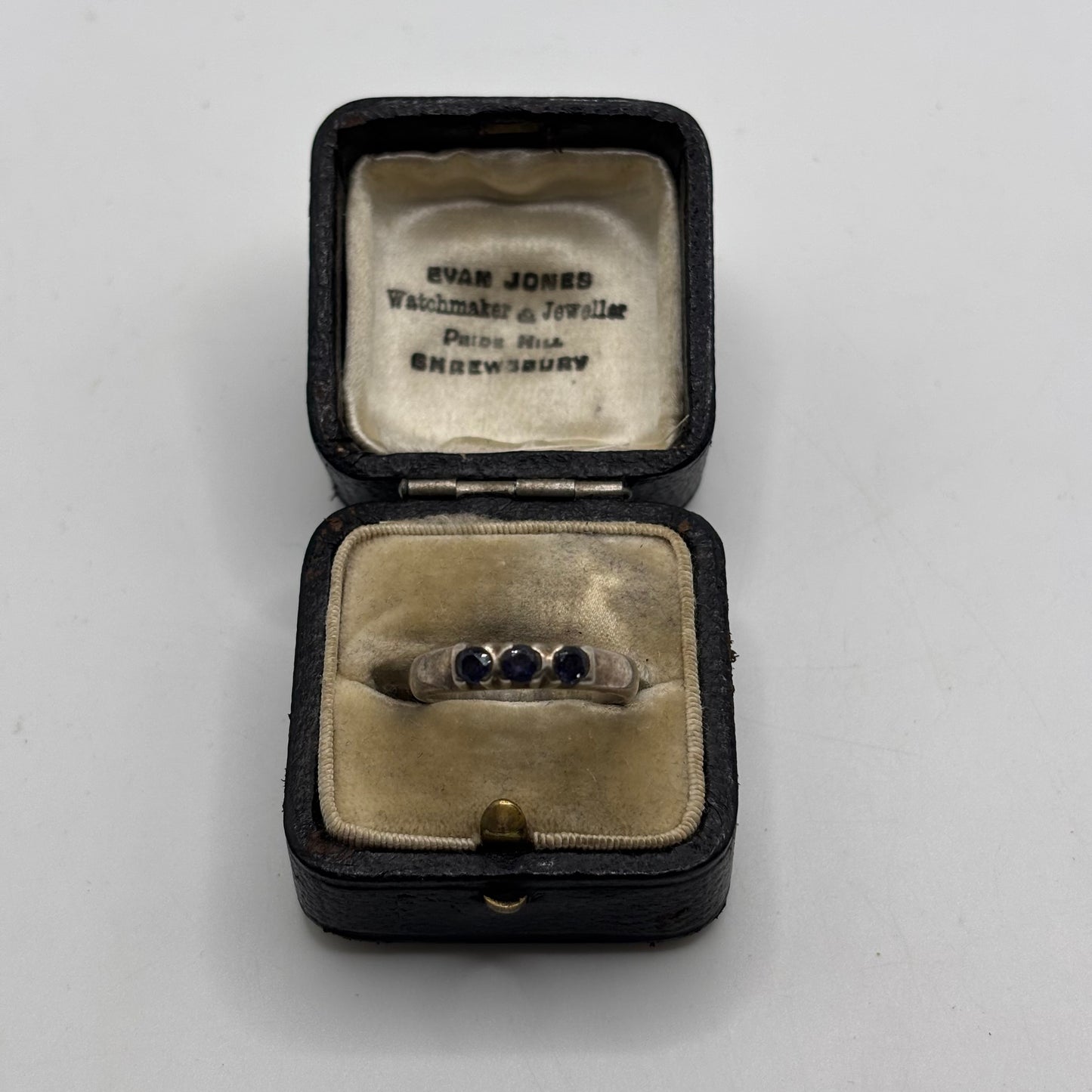 Silver Iolite Ring (L 1/2)