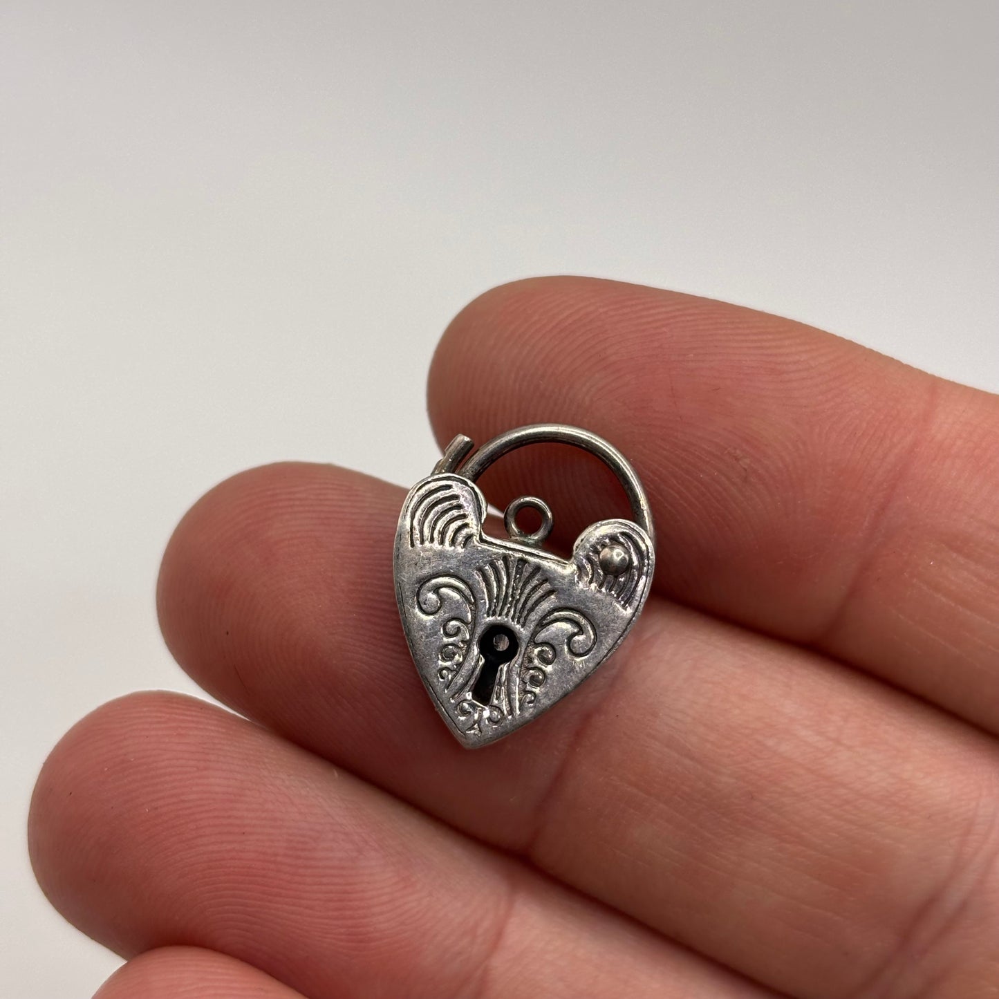 Silver Detailed Lock
