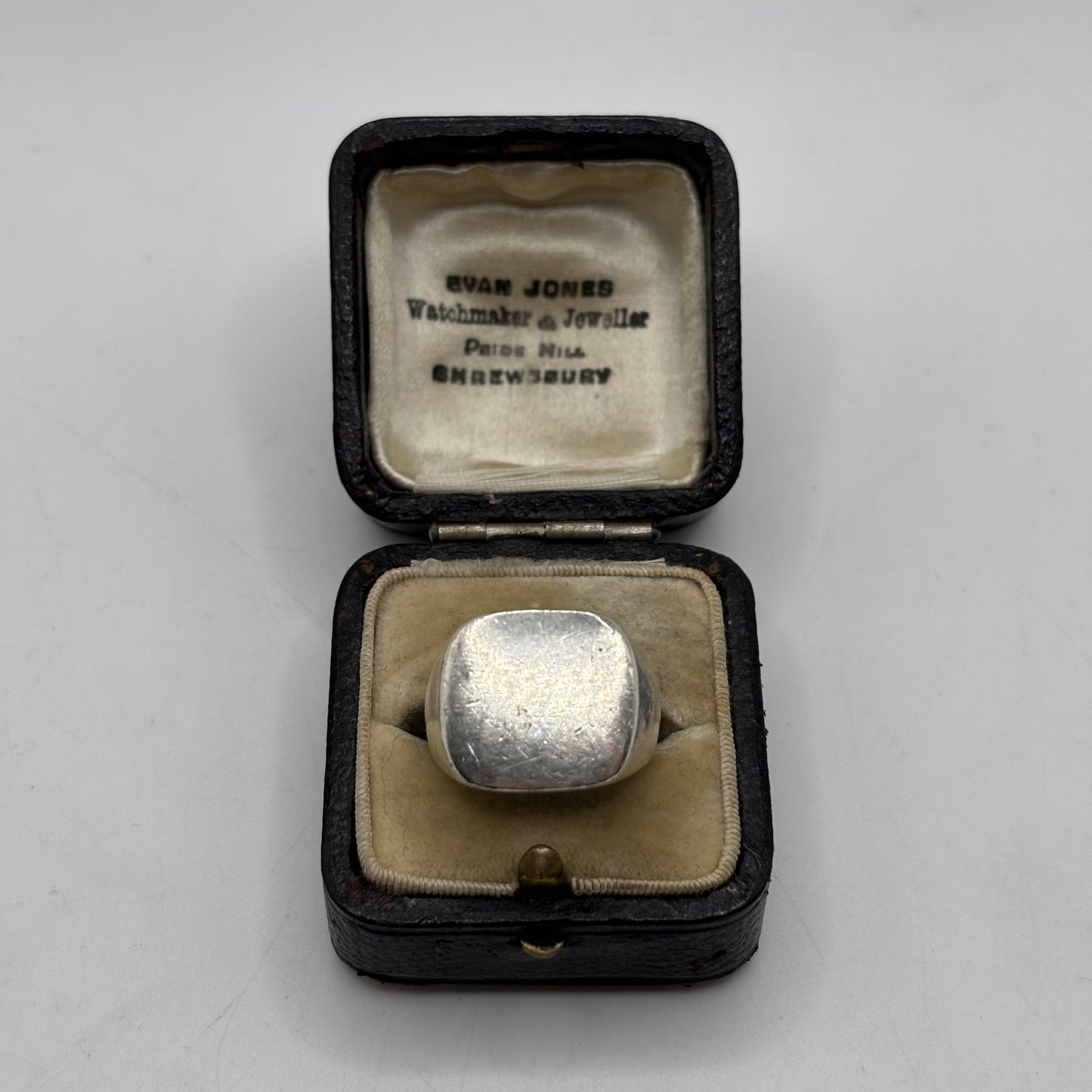 Silver Heavy Signet Ring