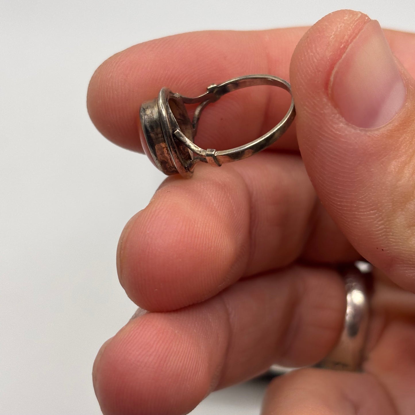 Silver Coral Ring (J)