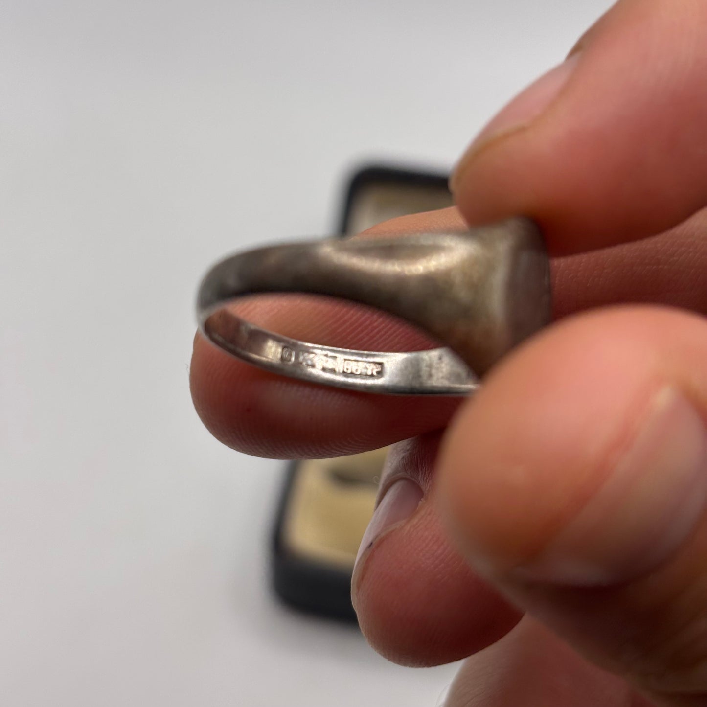 Silver Vintage Signet Ring