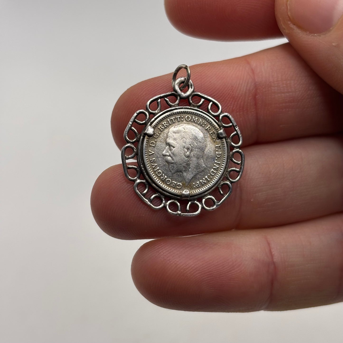 Silver 1931 Coin Pendant