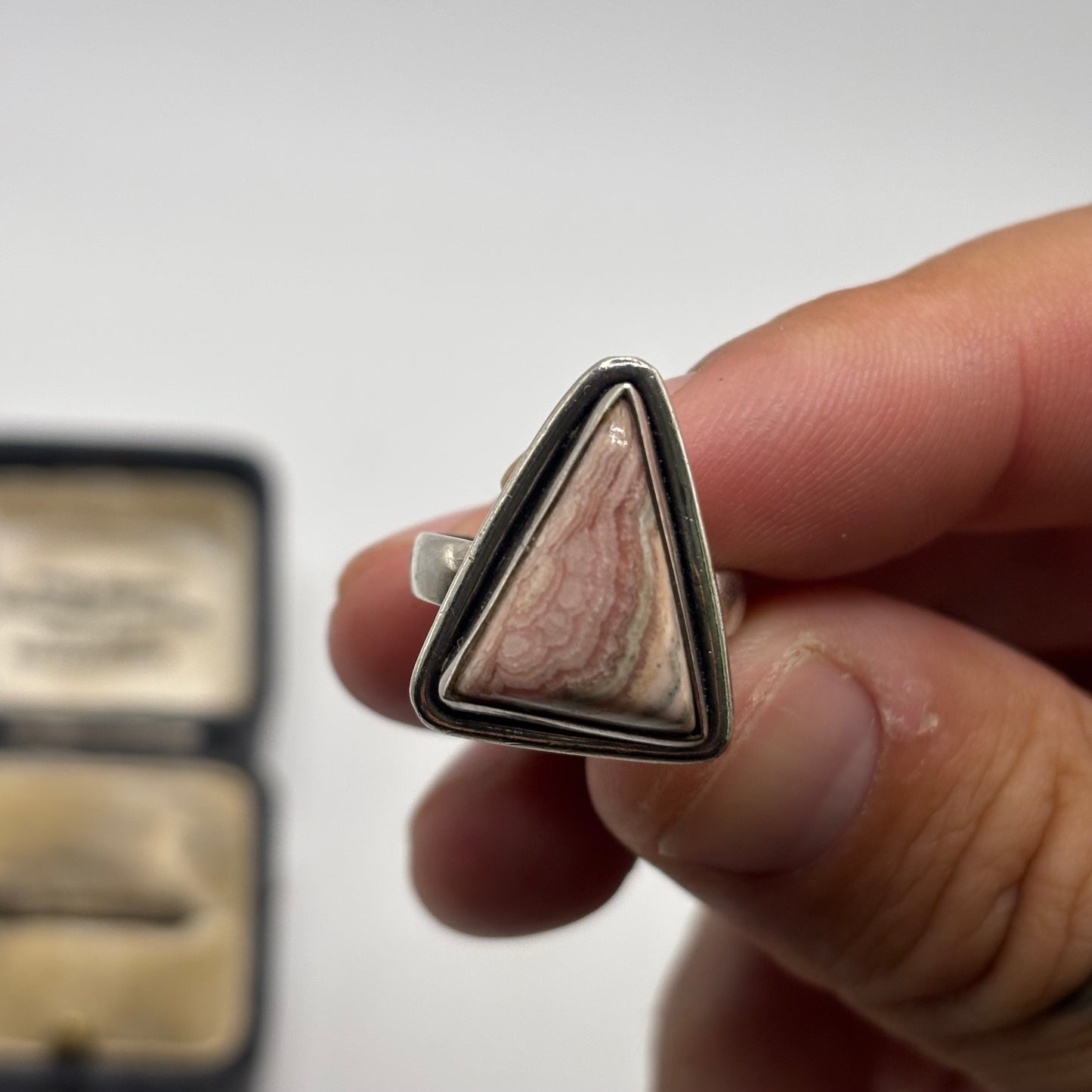 Silver Jasper Ring (M)