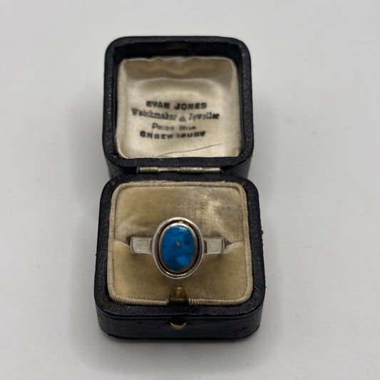 Silver Turquoise Ring (P)