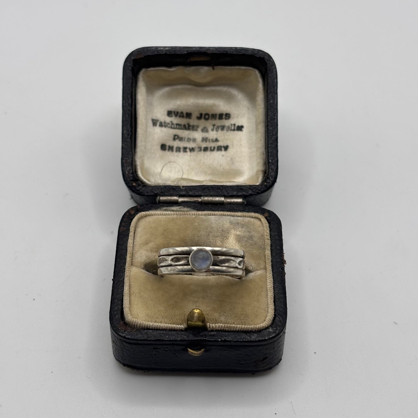 Silver Moonstone Ring (M)