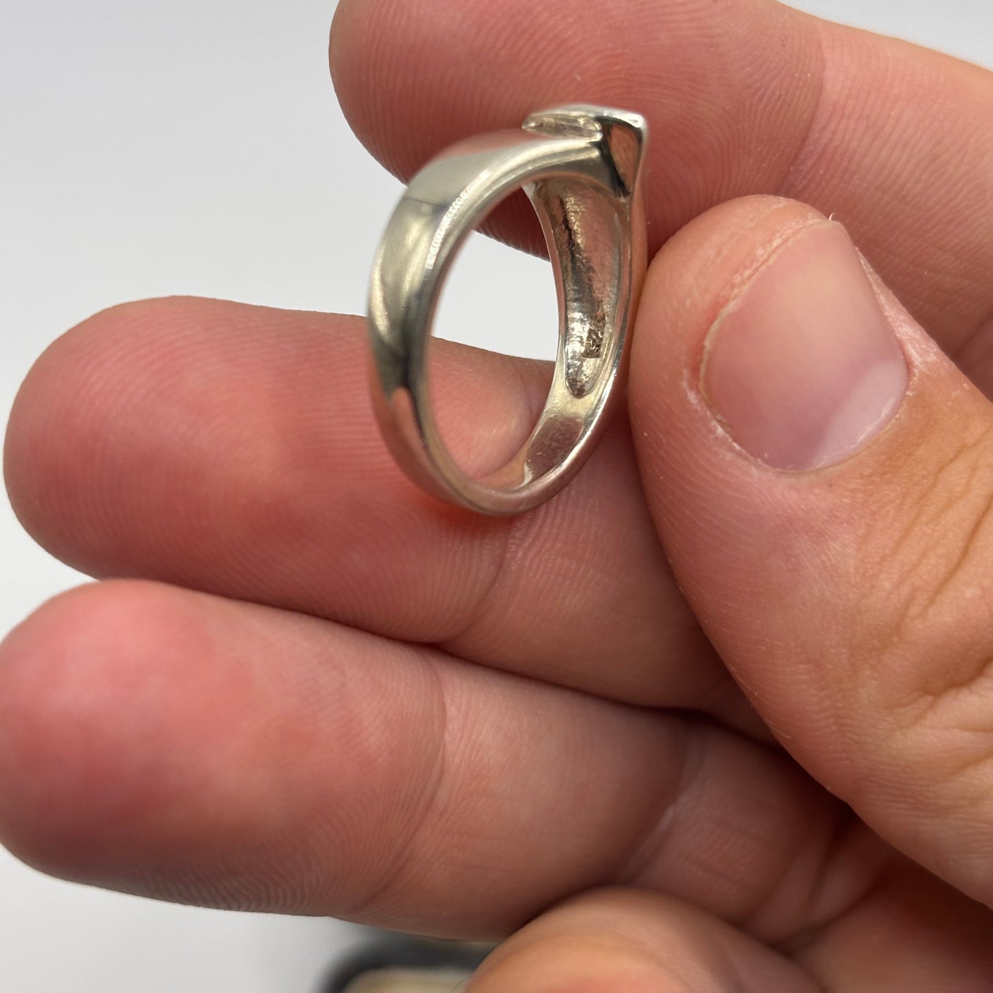 Silver Band Ring (M 1/2)