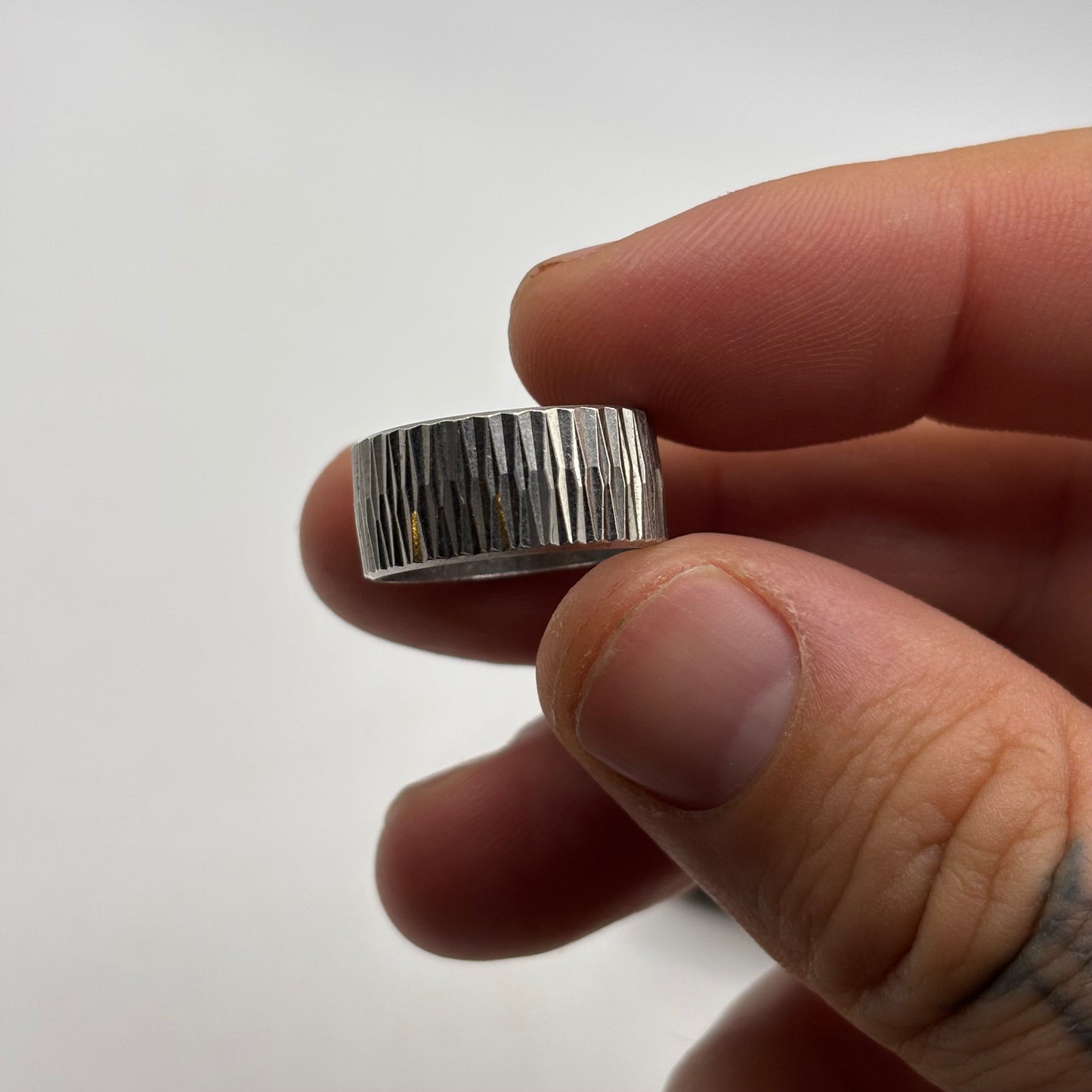 Silver Vintage Band Ring