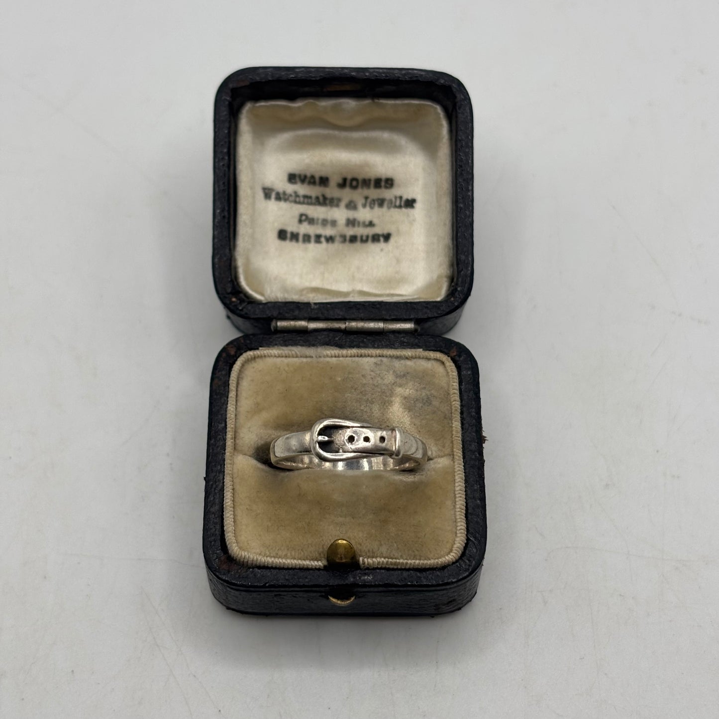 Silver Buckle Ring (R)