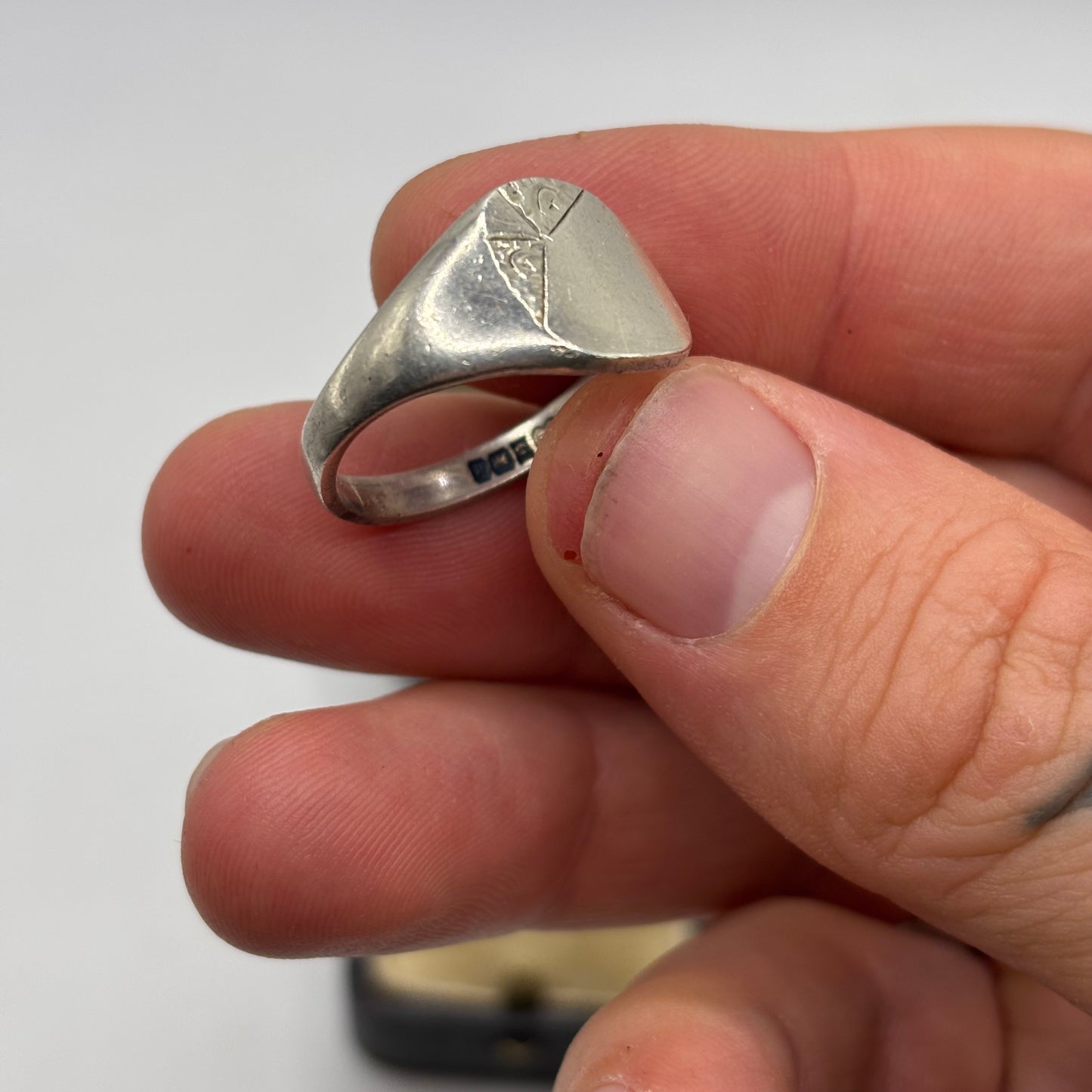 Silver Vintage Signet Ring