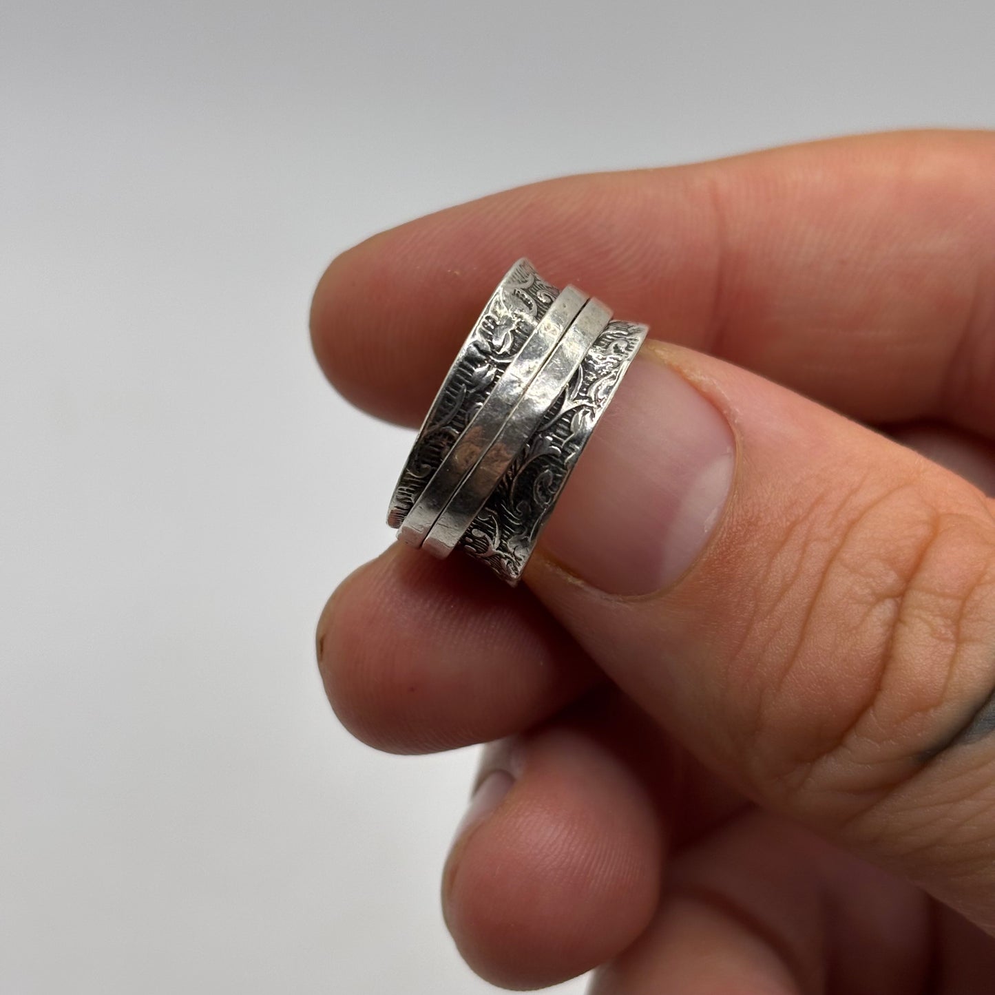 Silver Spinner Ring