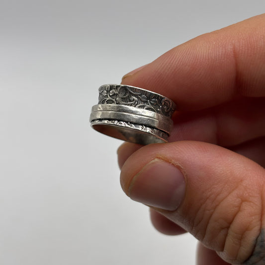 Silver Spinner Ring