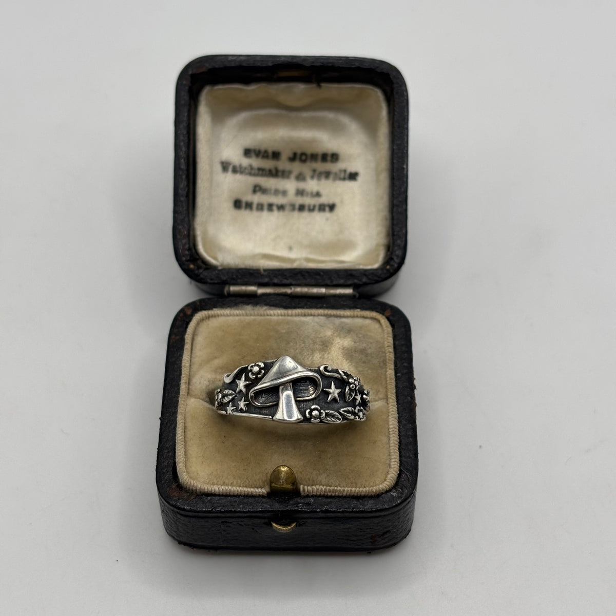 Silver Mushroom Ring (R)