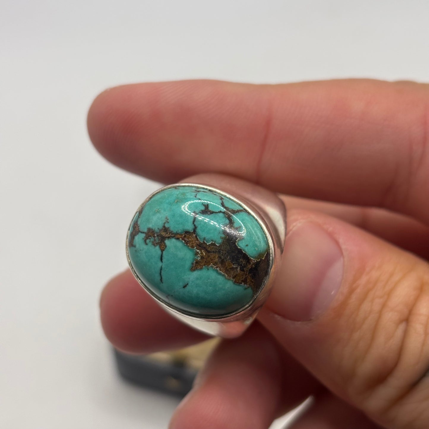 Gypsy Silver Incredible Turquoise Ring (R)