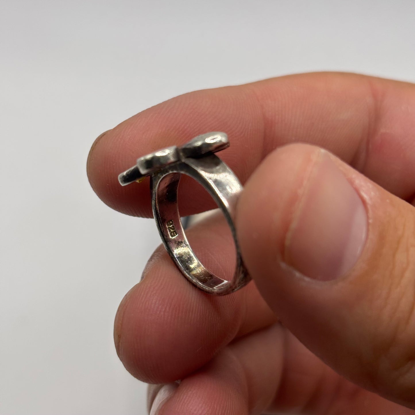 Silver Flower Ring (M)