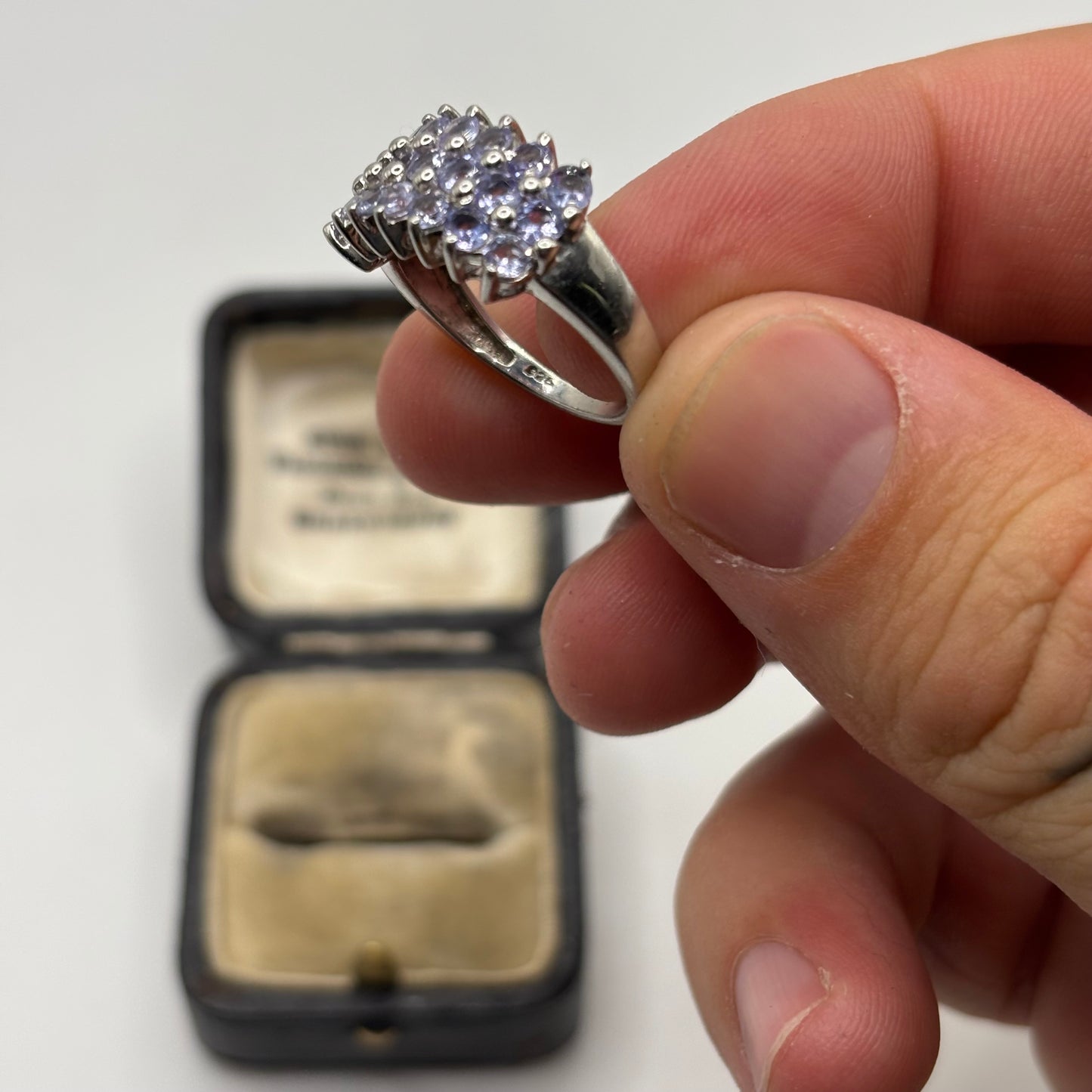 Silver Tanzanite Ring (O)