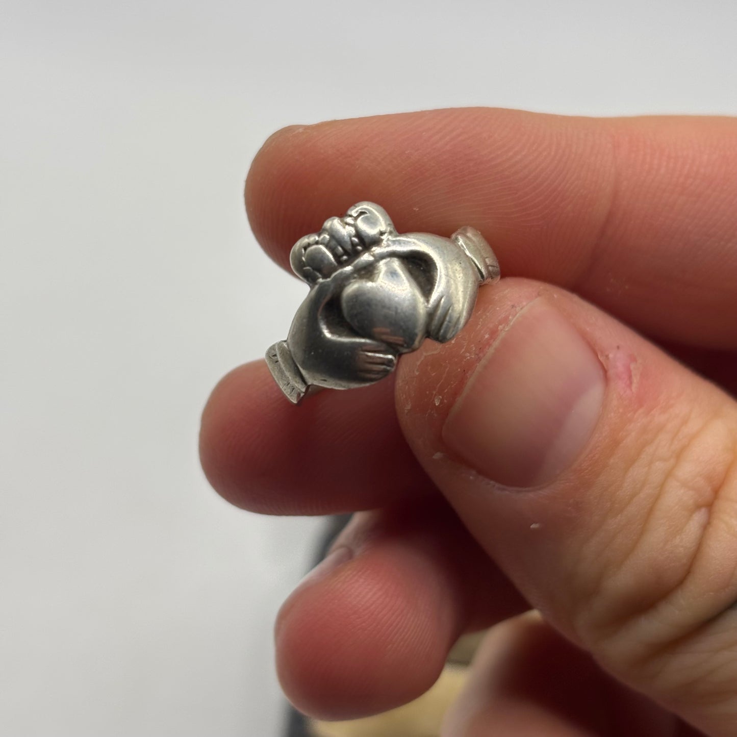 Silver Claddagh Ring