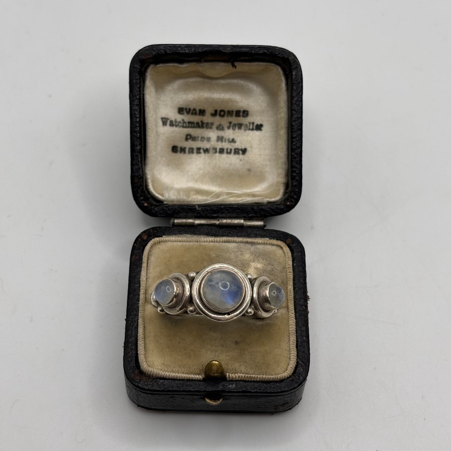 Silver Moonstone Ring (P)