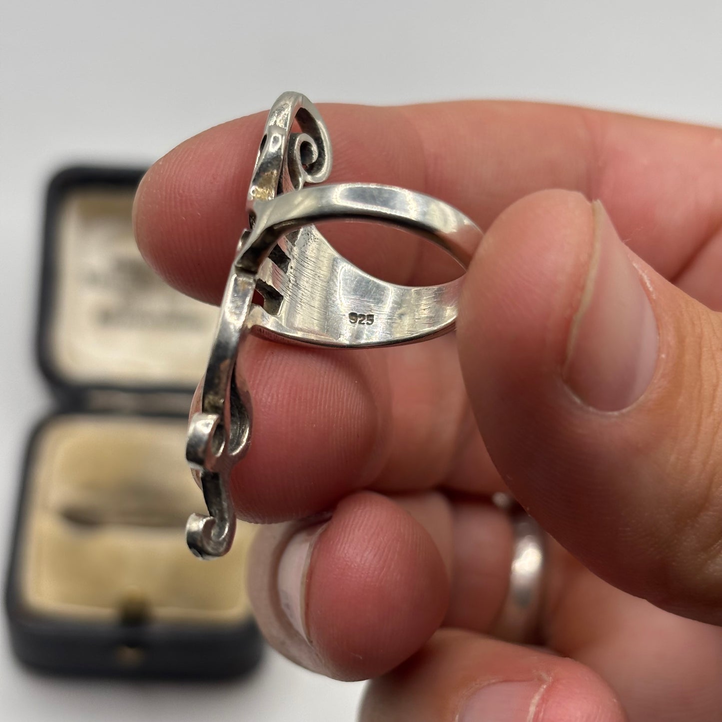 Silver Funky Ring (L)