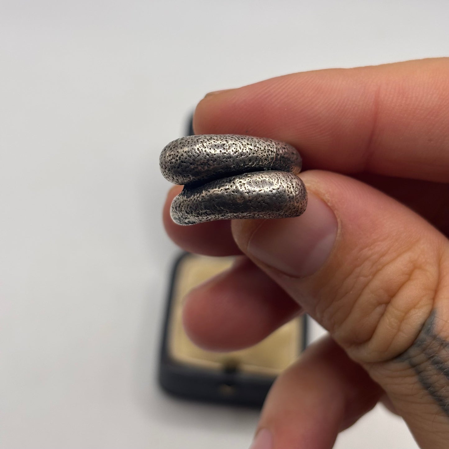 Silver Abstract Ring